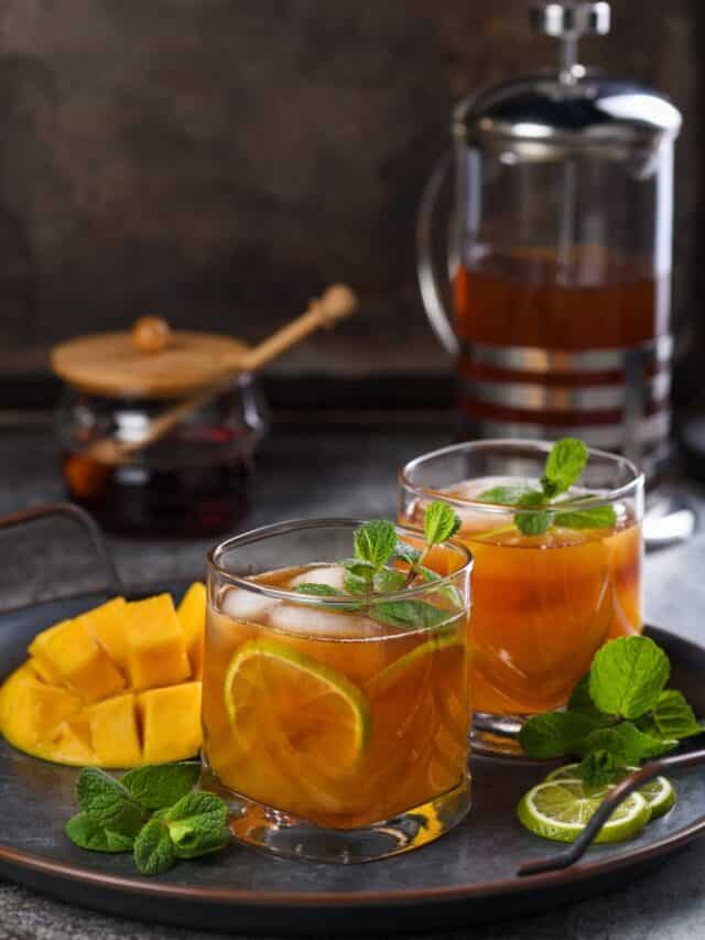 To Make Mango Iced Tea, Follow These Simple Steps