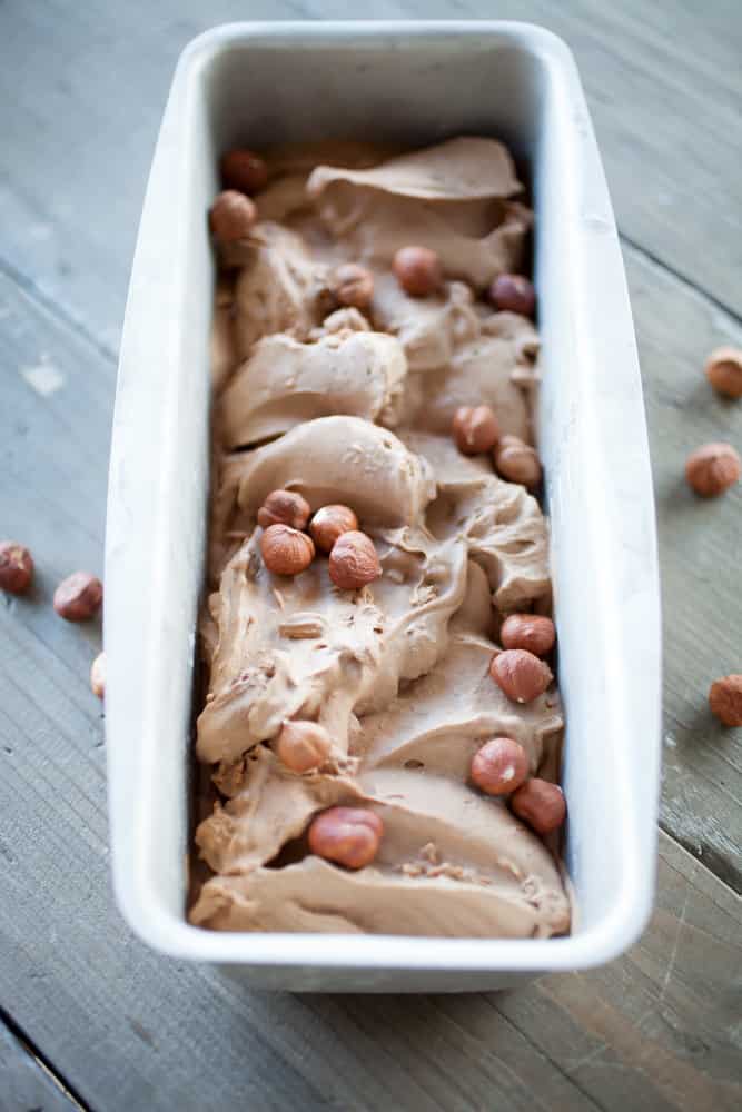 Homemade,Chocolate,Hazelnut,Ice,Cream