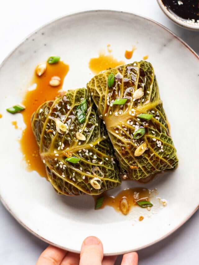 Healthy Vegan Cabbage Momos For A Veggie Snack Treat