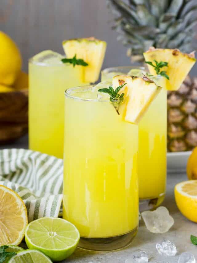 Indulge In Tropical Bliss With These 10 Refreshing Pineapple Beverages