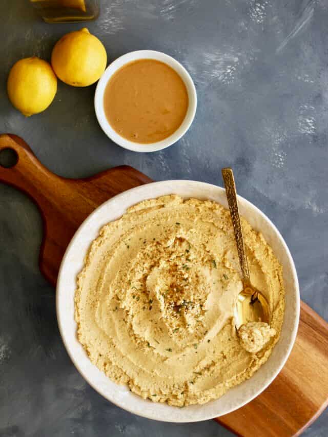 Creamy Peanut Butter Hummus A MultiPurpose Dip