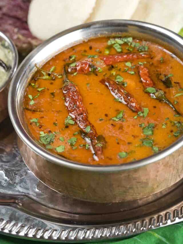 Onam 2023 Sadya Special Temple Sambar For Lunch