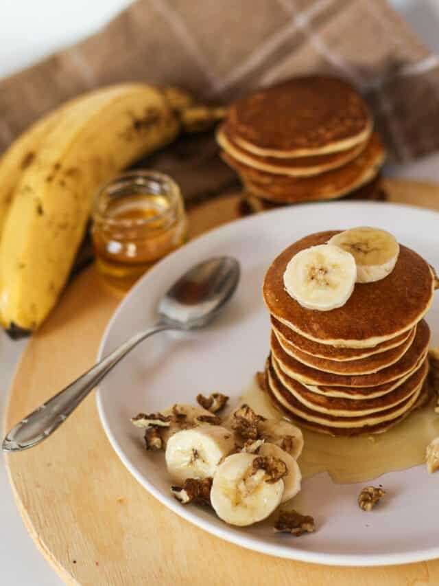 Whole Wheat Banana Pancakes A Healthy Breakfast To Kickstart Your Day