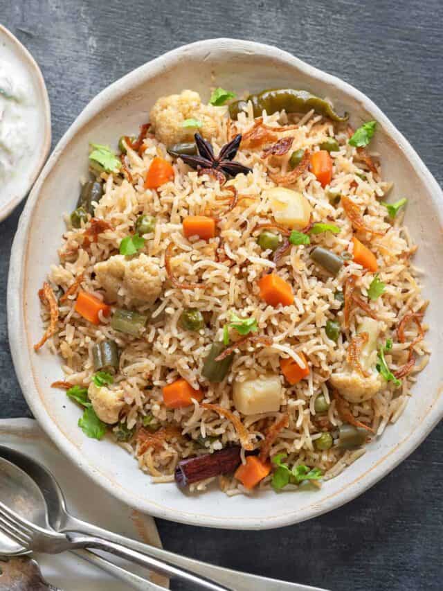 Veg Pulao The Classic Flavored Rice Delicacy