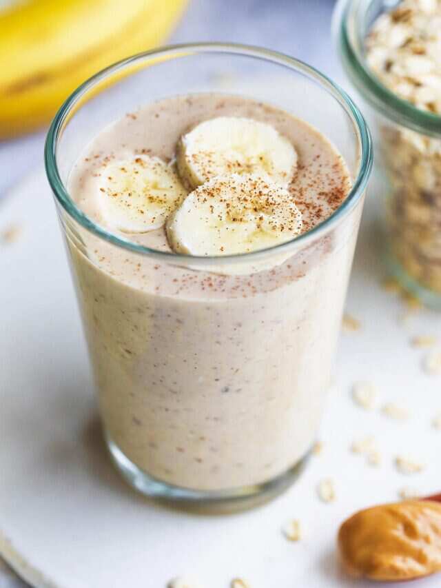 Banana Oats Smoothie The Ultimate Weight Loss Beverage
