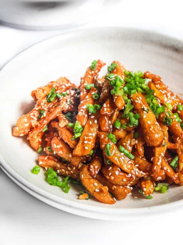 Honey Chilli Potato Sweet And Tangy Appetizer