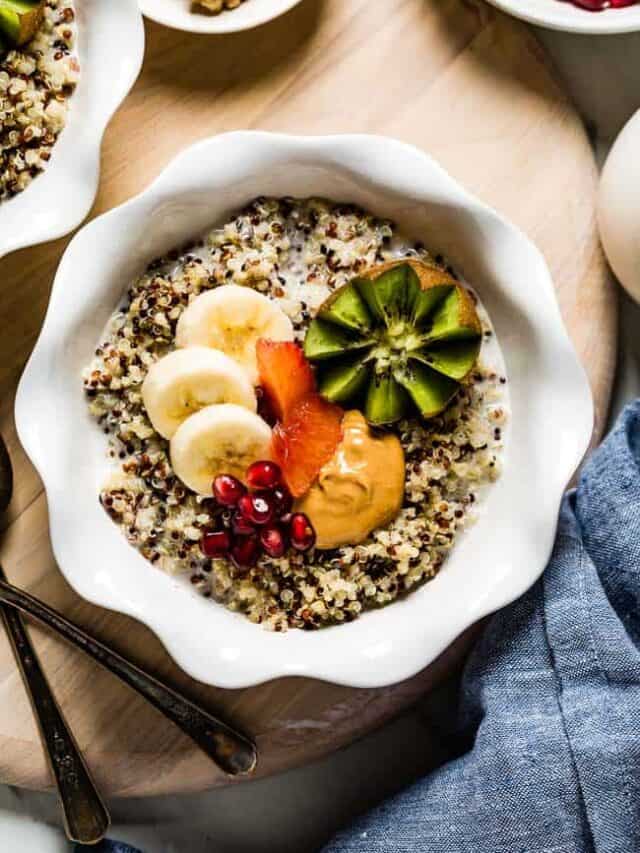 Quinoa Snack Bowl Healthy And Nutritious Breakfast Option