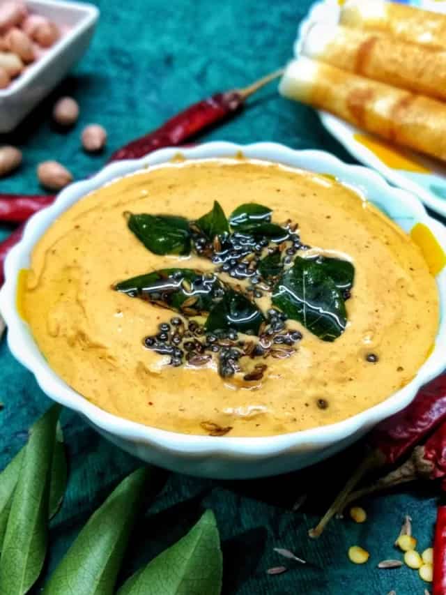 Peanut Chutney Tasty Nut Based Condiment