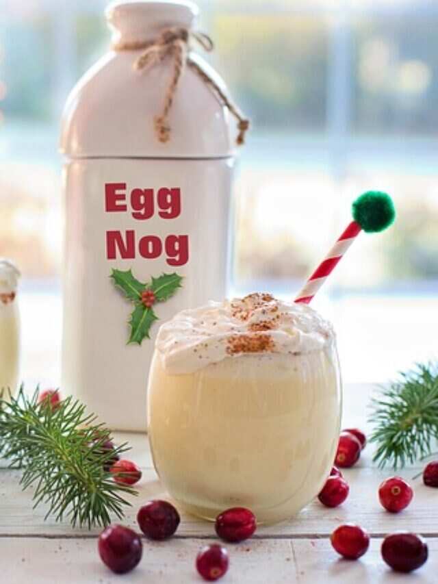 Christmas 2023 Creamy Eggnog Cocktail For The Holiday Festival