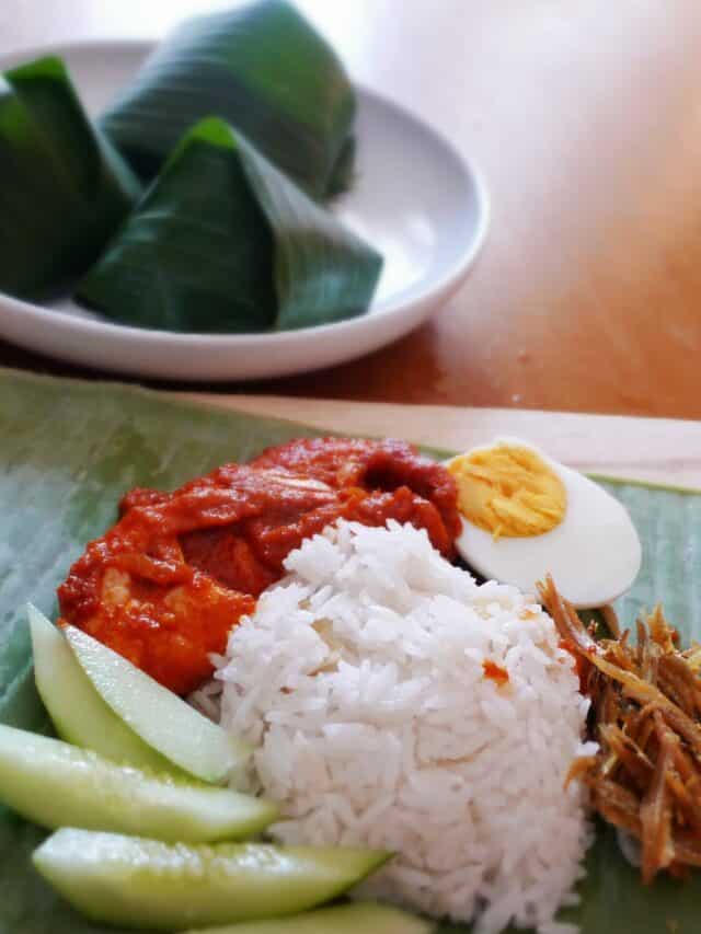Nasi Lemak Easy MalaysianStyle Coconut Rice Recipe For Dinner