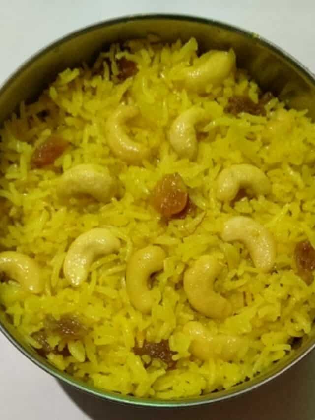 Make Meethe Chawal With This Traditional Step-Wise Guide