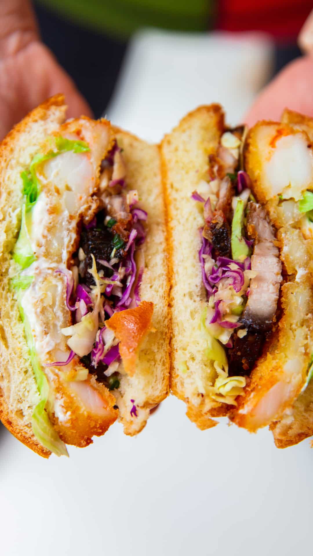 Tofu & Veggie Coleslaw Sandwich Recipe